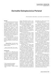 Dermatite Estreptocócica Perianal - Repositório Científico do Centro ...
