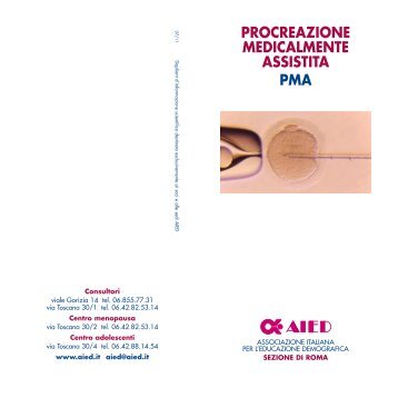 Procreazione medicalmente assistita PMA - AIED Roma