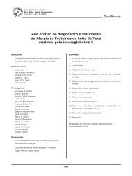 Guia prático de diagnóstico e tratamento da Alergia às Proteínas do ...