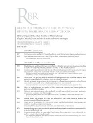 RBR 52(6) - Book.indb - Sociedade Brasileira de Reumatologia