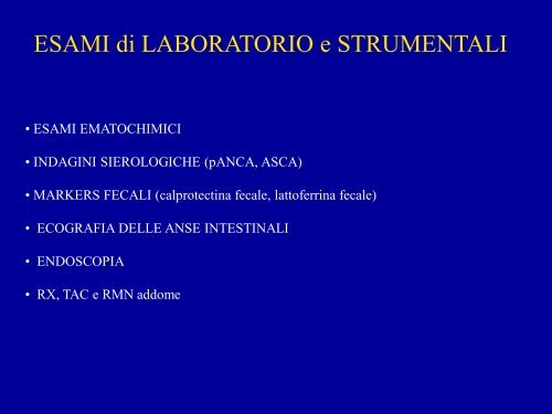 La malattie infiammatorie croniche intestinali - Ospedale Luigi Sacco
