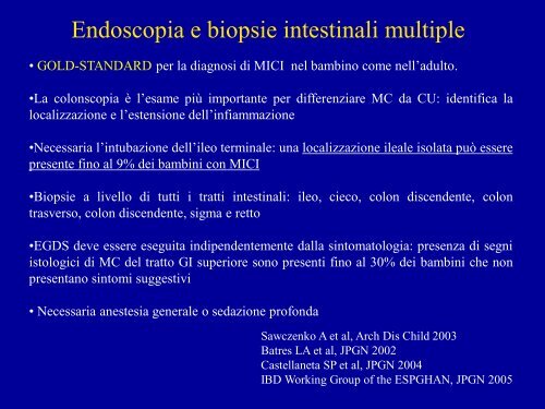 La malattie infiammatorie croniche intestinali - Ospedale Luigi Sacco