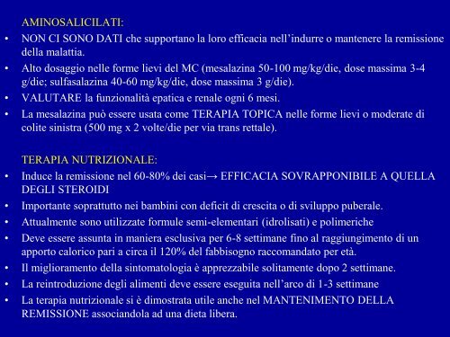 La malattie infiammatorie croniche intestinali - Ospedale Luigi Sacco