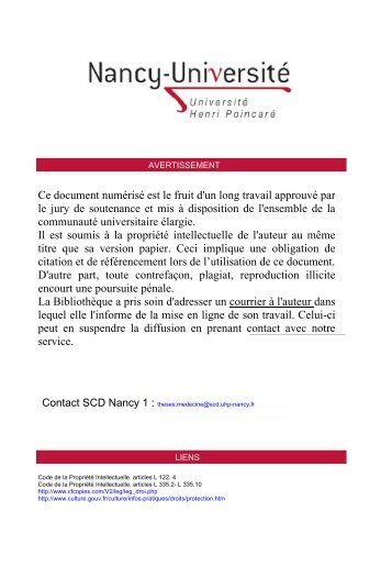 Ce document numérisé est le fruit d'un long travail approuvé par le ...