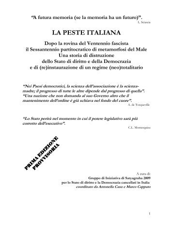 La Peste Italiana (.pdf) - Radicali Italiani