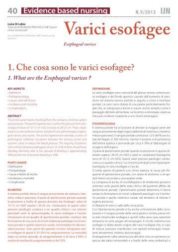 visualizza l'articolo in formato pdf - Ipasvi Milano Lodi