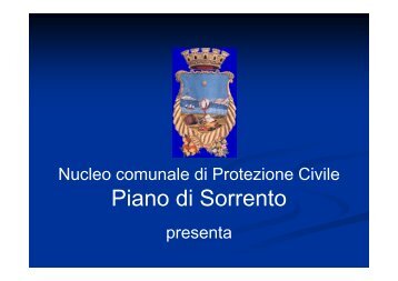 Terremoto: Quiz - Comune di Piano di Sorrento