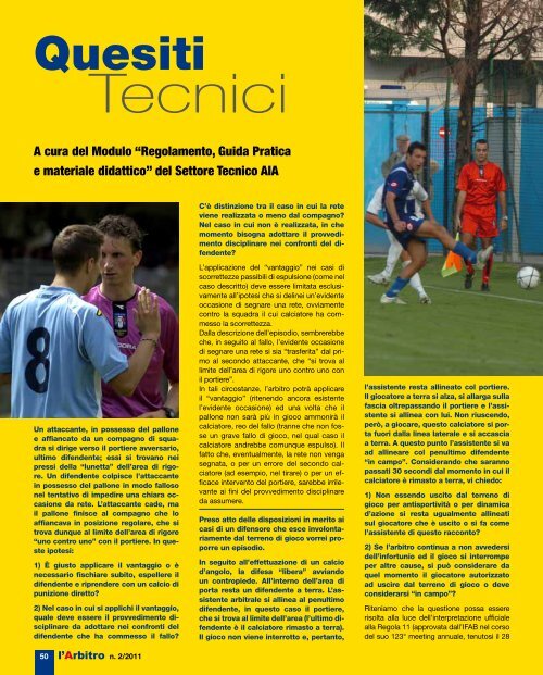 "l'Arbitro" in PDF - Associazione Italiana Arbitri