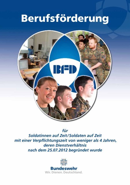 Information für Zeitsoldaten mit einer ... - Bundeswehr