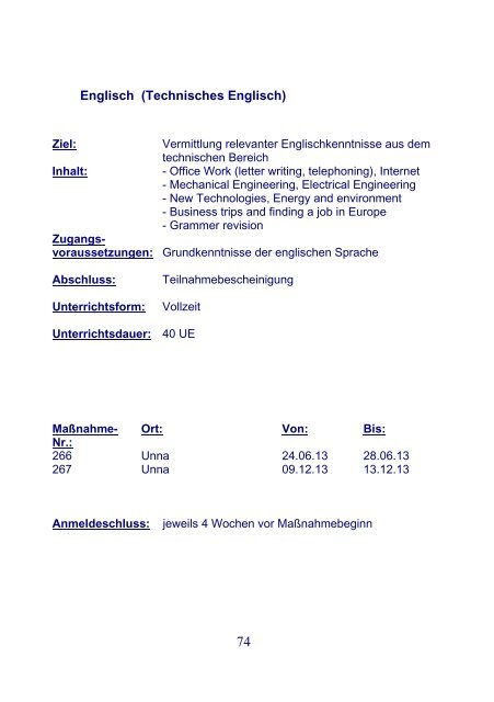 Interne Maßnahmen Berufsförderungsdienst Münster ... - Bundeswehr
