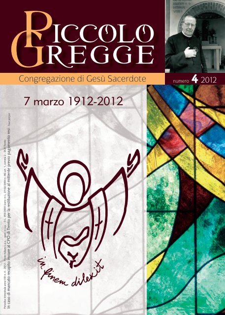 n. 4 Congregazione di Gesù Sacerdote