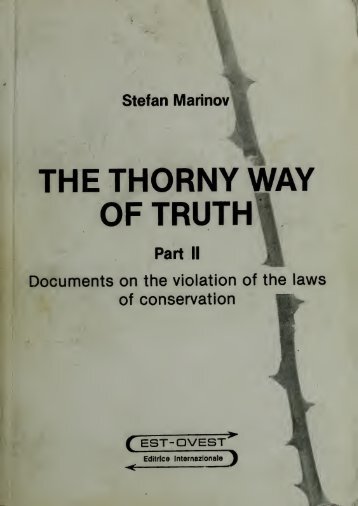 The thorny way of truth - Free Energy Community
