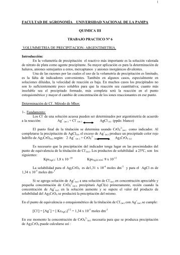 TP6 - Facultad de Agronomía - Universidad Nacional de La Pampa