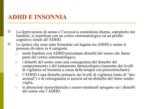 Scarica la Relazione - Fondazione Disturbi del Sonno