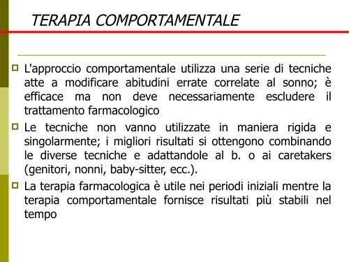 Scarica la Relazione - Fondazione Disturbi del Sonno