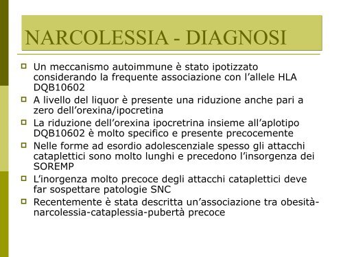 Scarica la Relazione - Fondazione Disturbi del Sonno