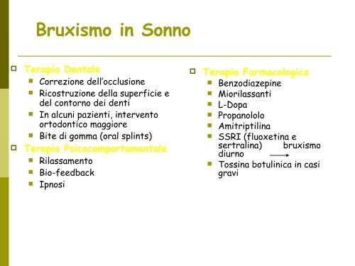 Scarica la Relazione - Fondazione Disturbi del Sonno