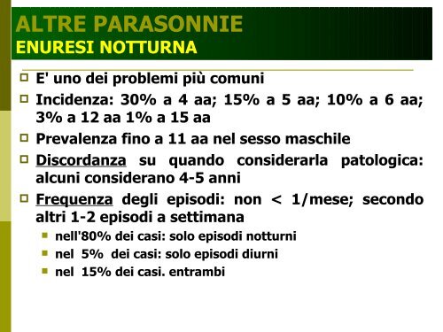 Scarica la Relazione - Fondazione Disturbi del Sonno