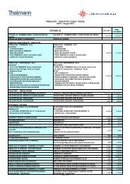 Preisliste als PDF-Datei öffnen - THALMANN Boote & Yachten