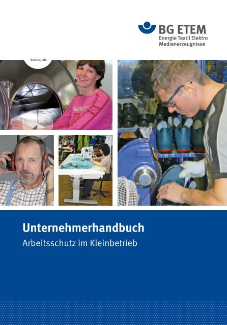 Unternehmerhandbuch - Textilreiniger Innung Berlin-Brandenburg