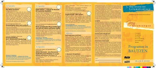 Flyer-Literaturtage-08-ohne H... - Deutsch-sorbisches Volkstheater