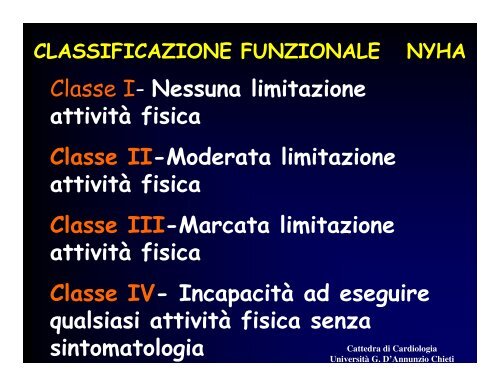 insufficienza cardiaca.pdf - Università Gabriele d'Annunzio