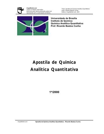 Apostila De Química Analítica Quantitativa.pdf