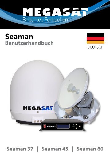 Megasat Seaman 37 / 45 / 60 Benutzerhandbuch - Anleitung (deutsch)