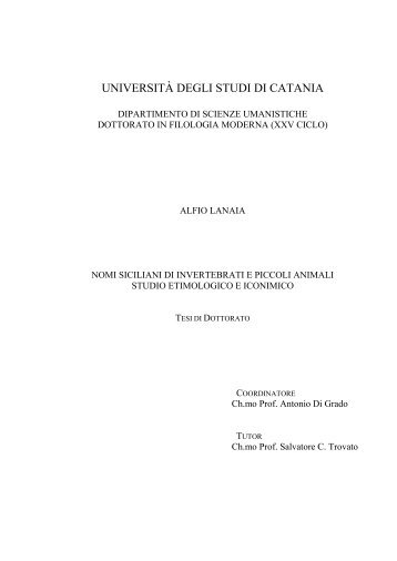 Visualizza/apri - ArchivIA - Università degli Studi di Catania