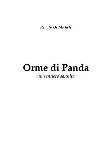 Orme di Panda : libro in pdf - Montesario