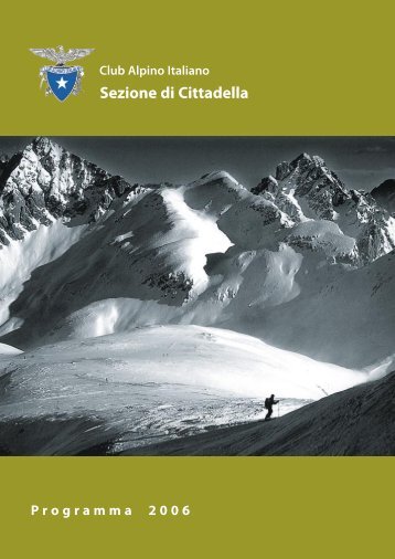 Programma 2006 - CAI Cittadella