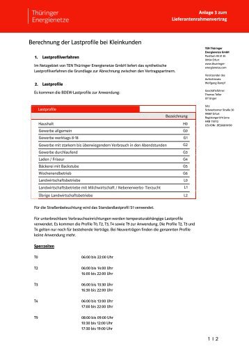 Anlage 3 - TEN Thüringer Energienetze GmbH