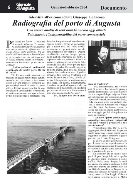 Gennaio-Febbraio 2004 - Chd.it