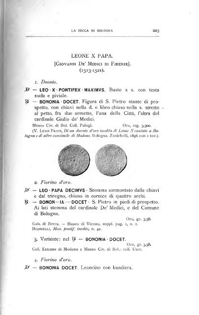 Rivista italiana di numismatica e scienze affini - Medievalcoinage.com