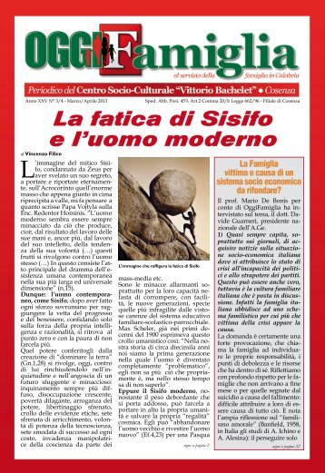 La fatica di Sisifo e l'uomo moderno - Centro Socio Culturale V ...