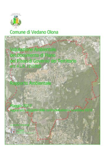 Comune di Vedano Olona Valutazione Ambientale del Documento ...