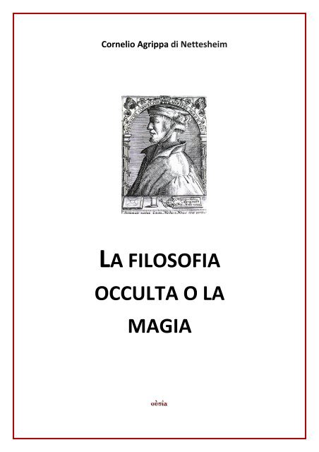 La Filosofia Occulta O La Magia Ousia It
