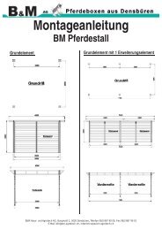 1 2 9 8 7 4 3 5 6 - B+M Haus- und Agrotech AG