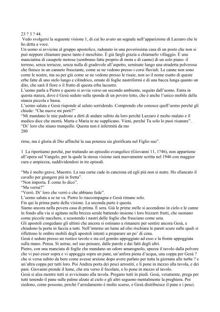 Maria Valtorta, Quaderni 44 estratto.pdf - Parrocchia San Michele ...