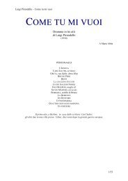 Berchet lettera semiseria di grisostomo al suo figliolo riassunto