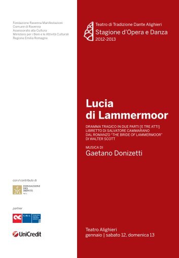 Lucia di Lammermoor PDF - Teatro Alighieri