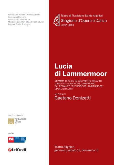Lucia di Lammermoor PDF - Teatro Alighieri