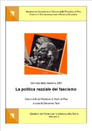 La politica razziale del fascismo