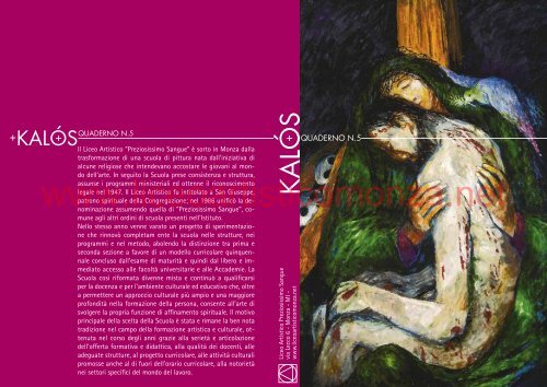 05_kalos_libro - Liceo Artistico Preziosissimo Sangue Monza