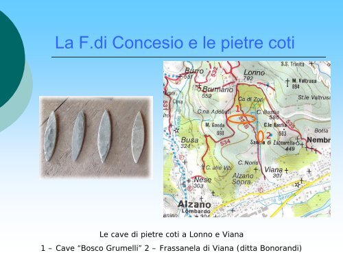 La geologia e la geomorfologia del territorio di Alzano ... - Fotoricerca