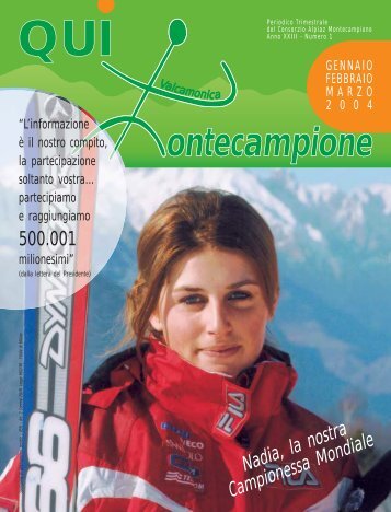 qui montecampione n° 1 gennaio-febbraio-marzo 2004