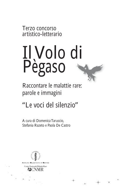 Terzo concorso Il Volo di Pègaso - Istituto Superiore di Sanità