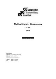 Multifunktionaler-Einsatzanzug THW - THW Blaubeuren