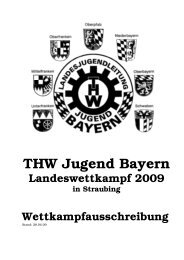 THW 7ugend Bayern - THW-Jugend Bayern