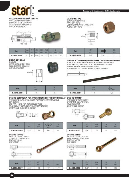 2componenti oleodinamici hydraulic parts composants ... - Scan-Agro